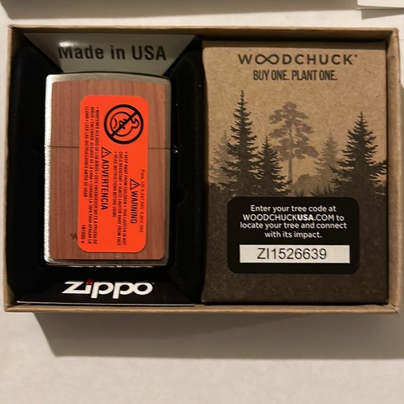 zippo Accessories Zippo Woodchuck Buy One Plant One Brand New